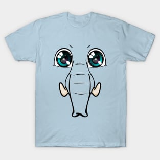 elephant face T-Shirt